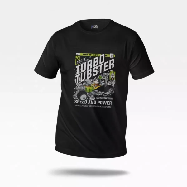 تیشرت ماشین مسابقه طرح Turbo Tubster