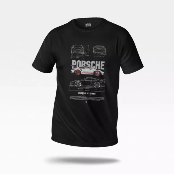تیشرت پورشه طرح 911 GT3 RS (Porsche)