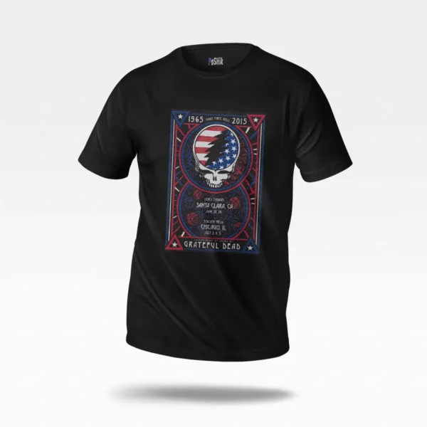 تیشرت گریتفول دد طرح جمجمه (Grateful Dead)