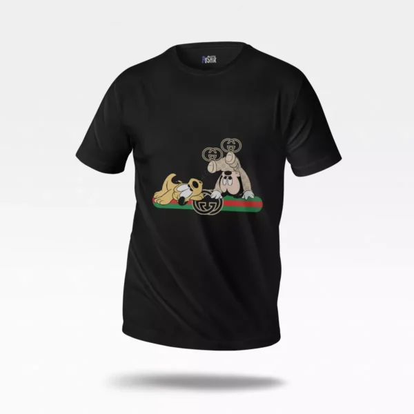 تیشرت دیزنی طرح میکی موس کلاه قرمز گوچی (Disney, Gucci)