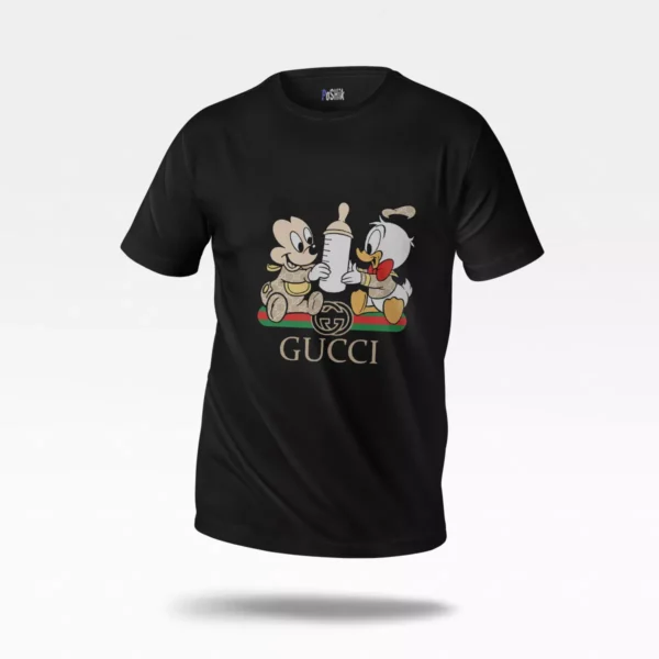 تیشرت میکی و دونالد طرح گوچی (Gucci)