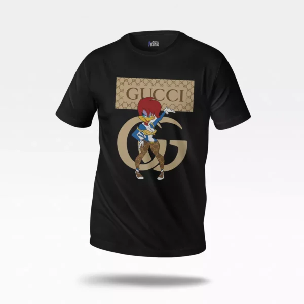 تیشرت گوچی طرح وودی وودپکر (Woody Woodpecker x Gucci)