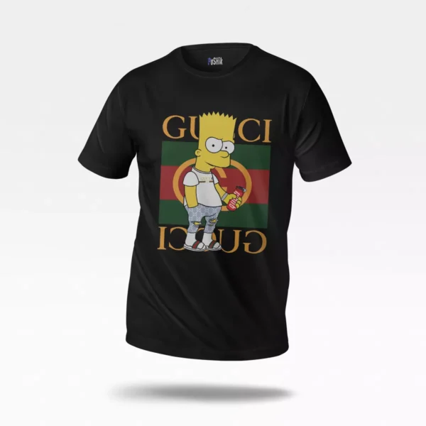 تیشرت گوچی طرح بارت سیمپسون (Bart Simpson x Gucci)