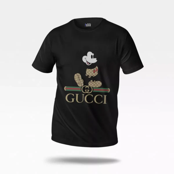 تیشرت دیزنی طرح مینی موس گوچی سبک (Disney, Gucci)