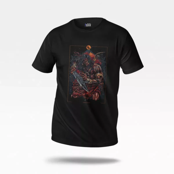 تیشرت طرح جنگجوی تاریک (Dark Warrior)