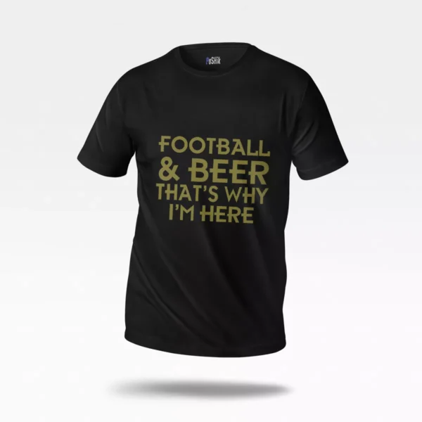 تیشرت فوتبال طرح Football and Beer