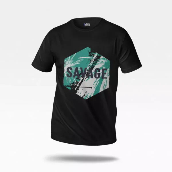 تیشرت طرح Savage