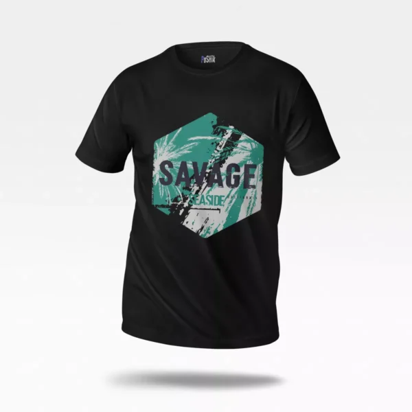 تیشرت طرح Savage Seaside