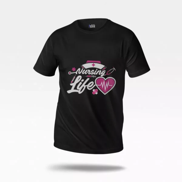 تیشرت پرستاری طرح Nursing Life