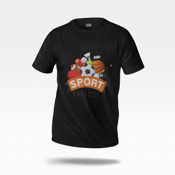 تیشرت طرح Sport And Exercise