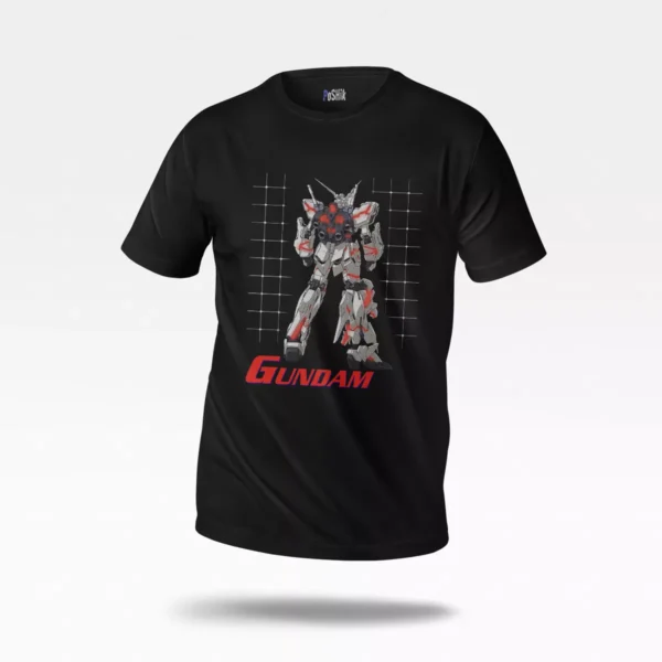 تیشرت انیمه گاندام طرح ربات قرمز (Gundam)