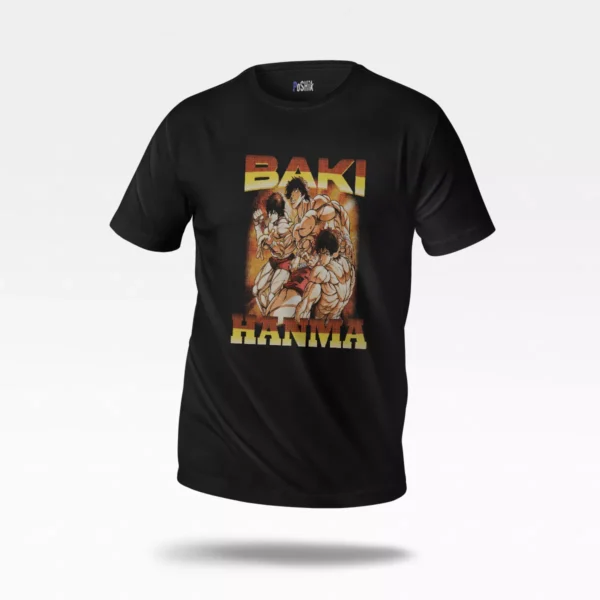 تیشرت طرح Baki Hanma