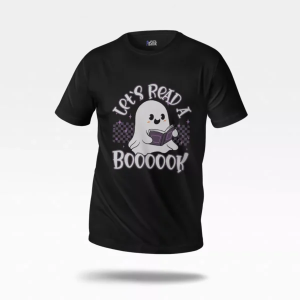 تیشرت شبح طرح Let's Read a Boook