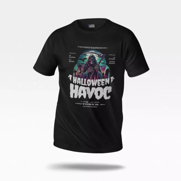 تیشرت هالووین طرح Halloween Havoc