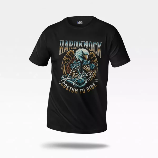 تیشرت موتورسواری طرح Hardknock Legacy