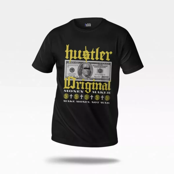 تیشرت طرح Hustler Original Money Maker
