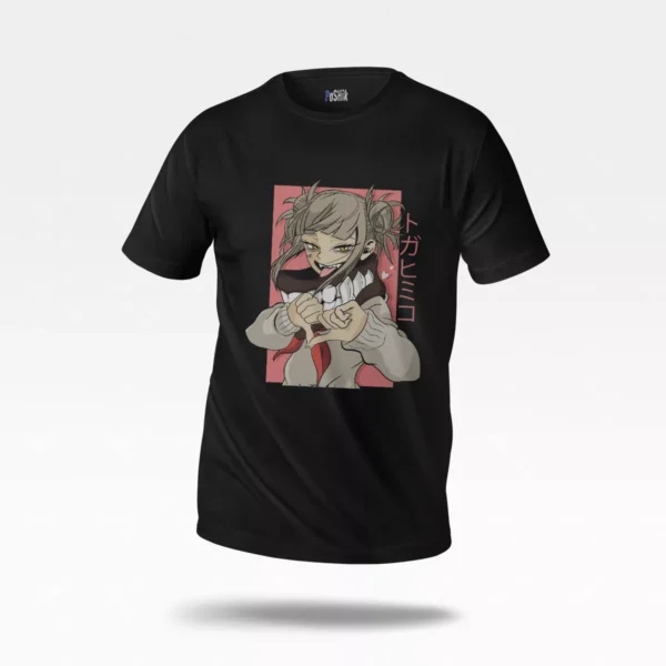 تیشرت انیمه My Hero Academia طرح توگا هیمیکو