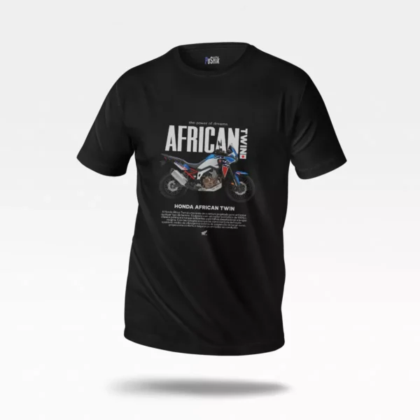 تیشرت هوندا آفریکا توین طرح موتورسیکلت (Honda Africa Twin)