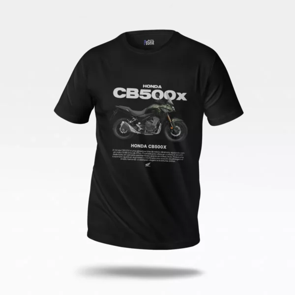 تیشرت هوندا طرح CB500X مشکی