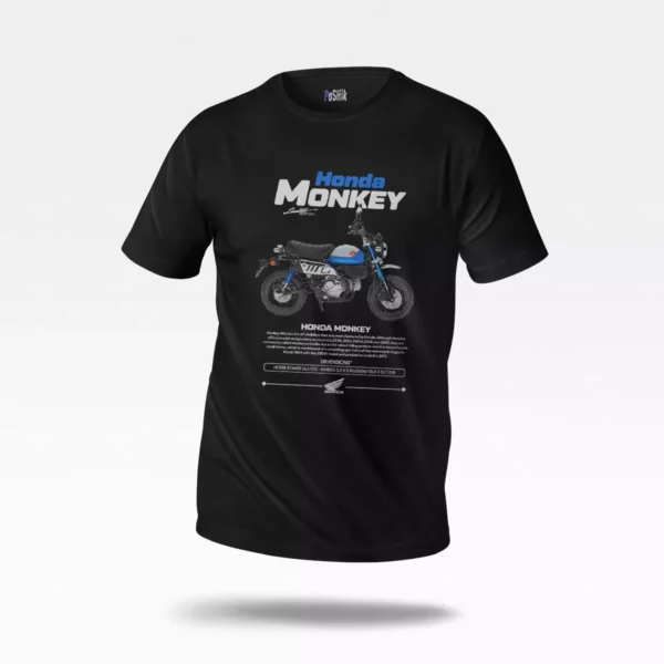 تیشرت موتورسیکلت طرح Honda Monkey