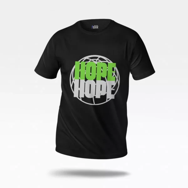 تیشرت تایپوگرافی طرح Hope Hope