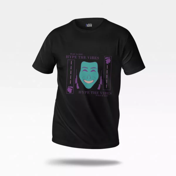 تیشرت طرح Hype The Vibes
