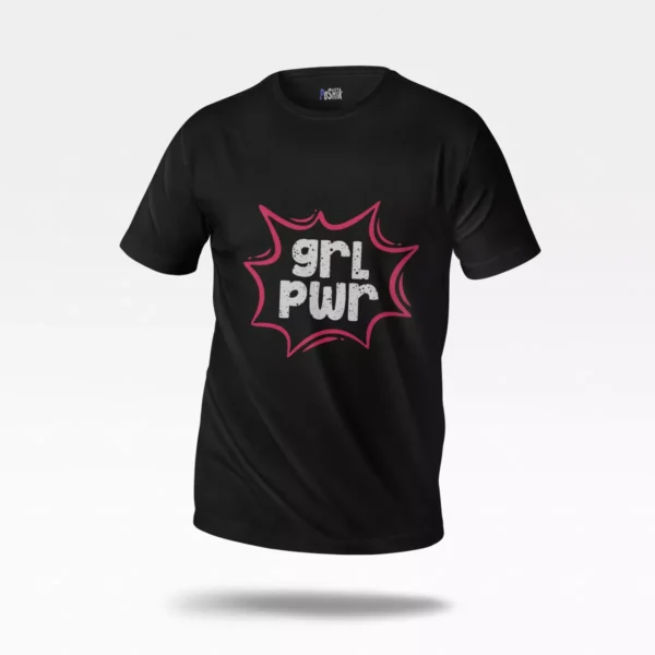 تیشرت طرح Grl Pwr