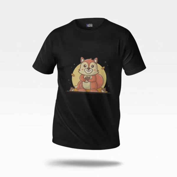 تیشرت سنجاب طرح کارتونی (Cute Squirrel)