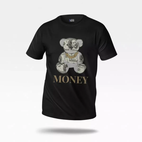 تیشرت خرس پولی طرح Money