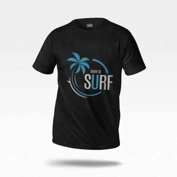 تیشرت موج‌سواری طرح Born to Surf
