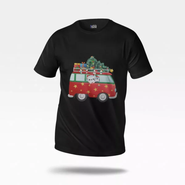 تیشرت کریسمس طرح ون هدایا (Christmas Van)