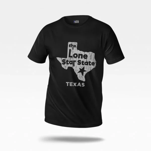 تیشرت طرح Texas Lone Star State