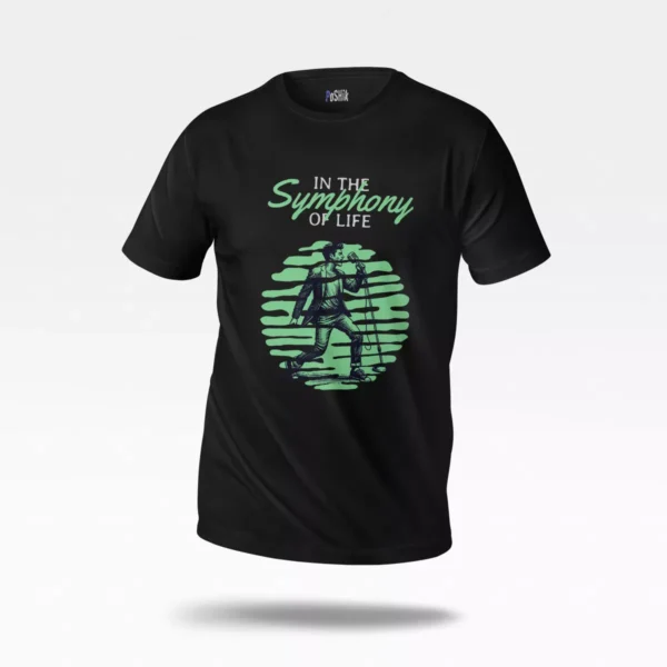 تیشرت طرح Symphony of Life