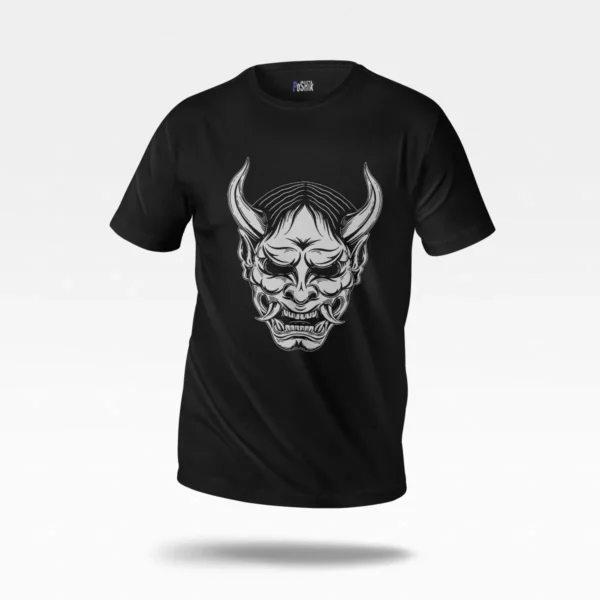 تیشرت طرح ماسک هانیا (Hannya Mask)