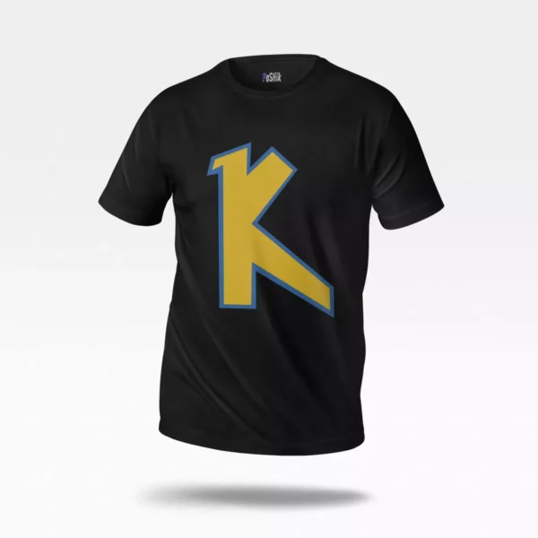 تیشرت تایپوگرافی حرف K