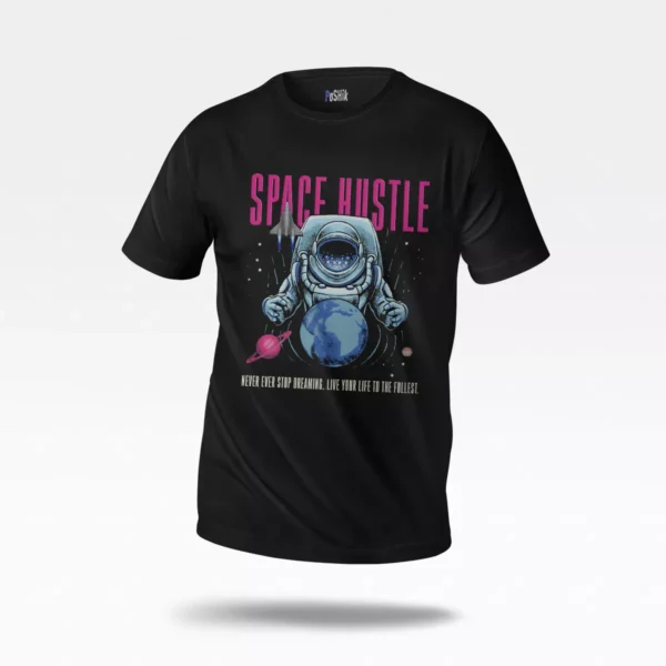 تیشرت فضانورد طرح Space Hustle