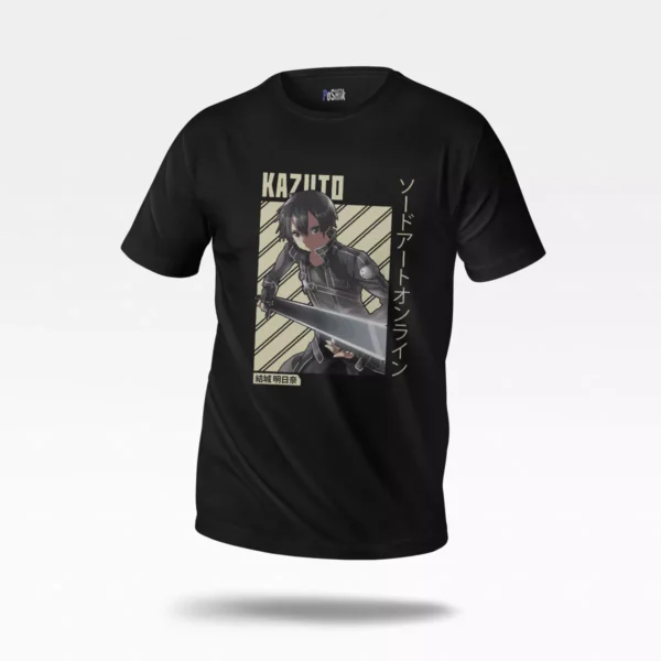 تیشرت انیمه سورد آرت آنلاین طرح کیریتو (Kirito)
