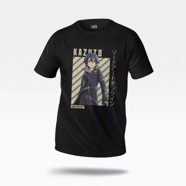 تیشرت انیمه سورد آرت آنلاین طرح شخصیت کیریتو (Kirito)