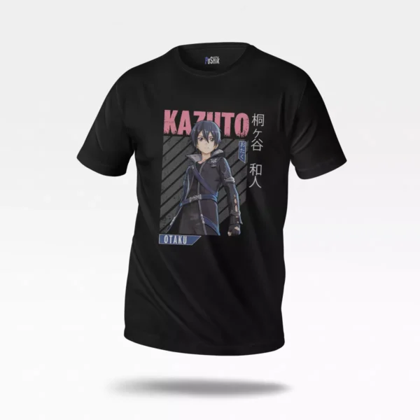 تیشرت انیمه سورد آرت آنلاین طرح کیریتو اوتاکو (Kirito Otaku)