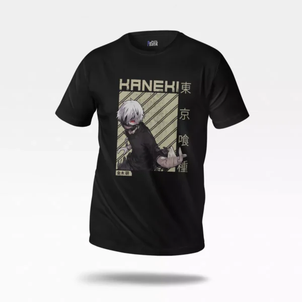 تیشرت انیمه توکیو غول طرح اسکچ کانکی (Kaneki)