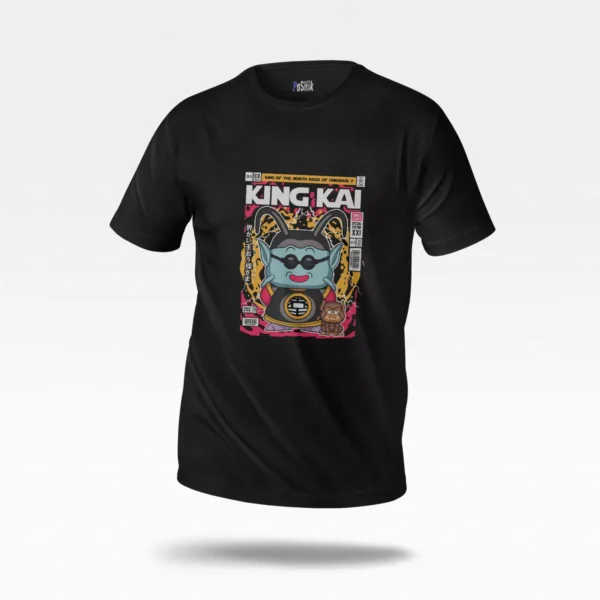 تیشرت انیمه دراگون بال طرح کینگ کای (King Kai)
