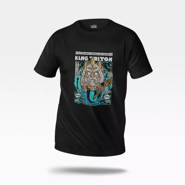 تیشرت طرح پادشاه دریا کینگ تریتون (King Triton)