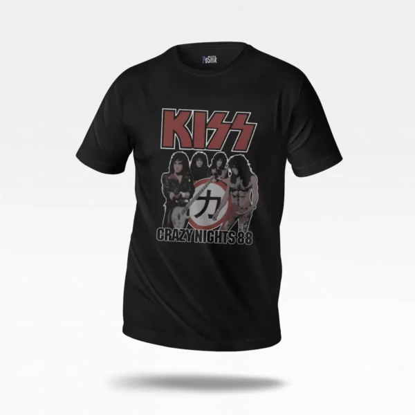 تیشرت گروه کیس طرح Crazy Nights 88