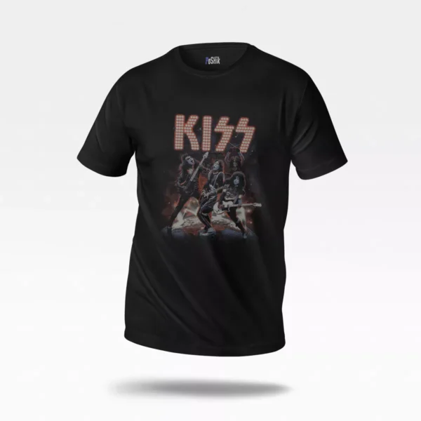 تیشرت کیس طرح کنسرت زنده (KISS)