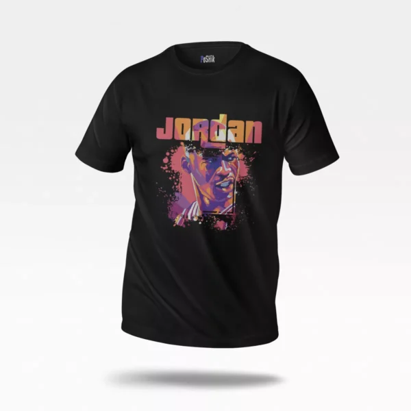 تیشرت بسکتبال طرح پاپ آرت مایکل جردن (Michael Jordan)