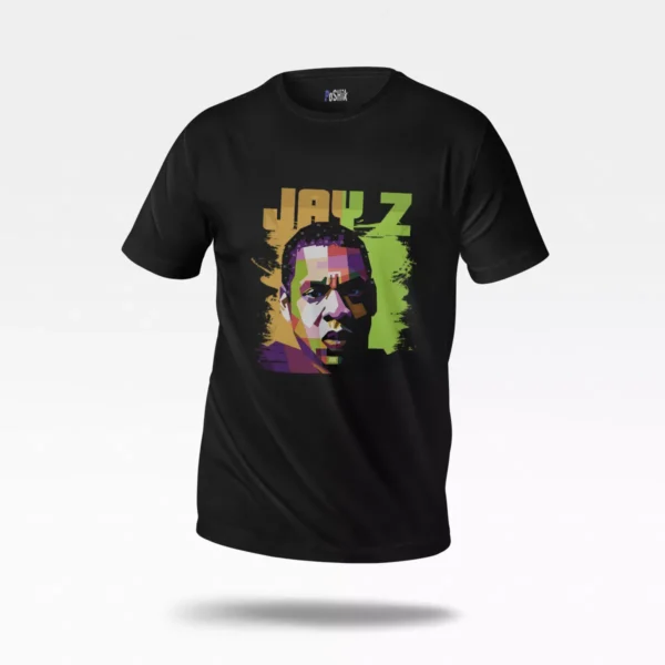 تیشرت طرح پاپ آرت جی-زی (Jay-Z)