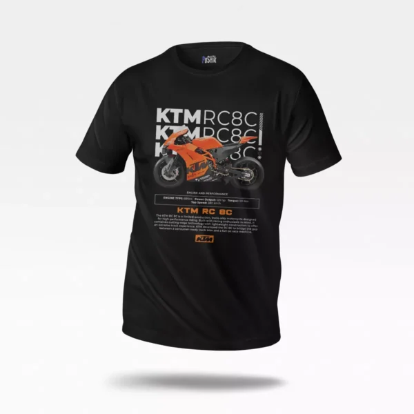 تیشرت کی‌تی‌ام طرح RC8C (KTM)