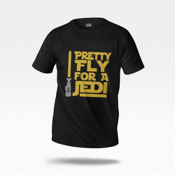 تیشرت استار وارز طرح Pretty Fly For A Jedi