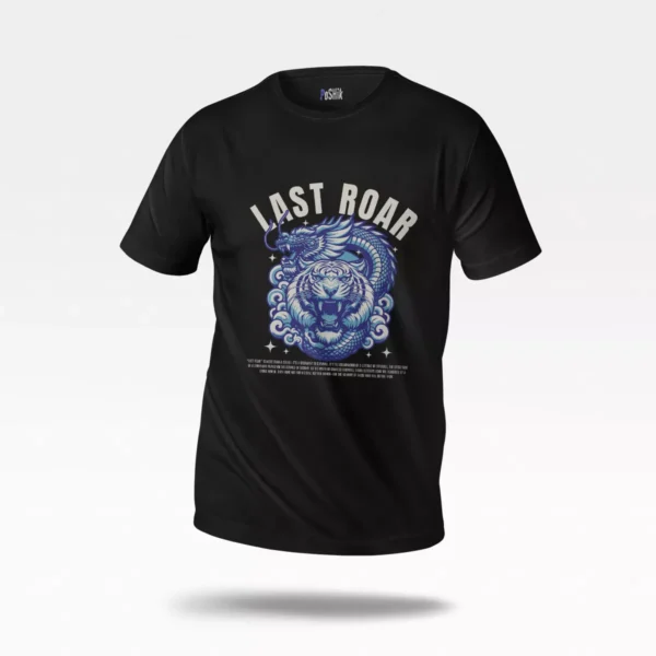 تیشرت ببر و اژدها طرح Last Roar