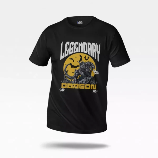 تیشرت اژدها طرح Legendary